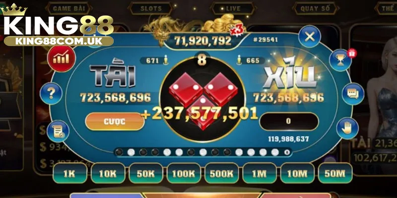 Giới thiệu Tài Xỉu KING88