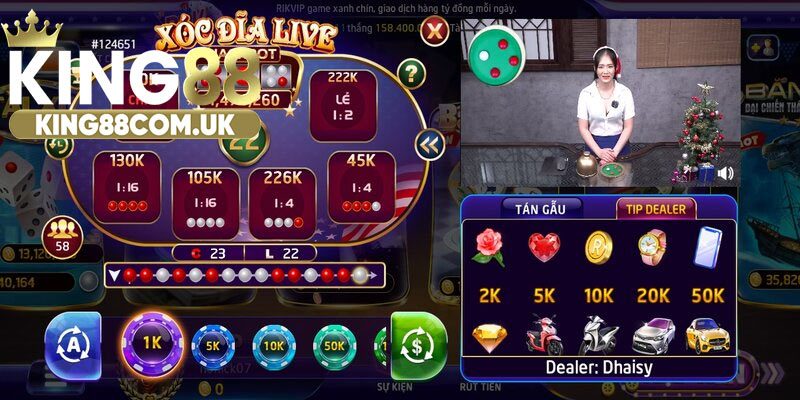 Hướng dẫn cách chơi game xóc đĩa KING88