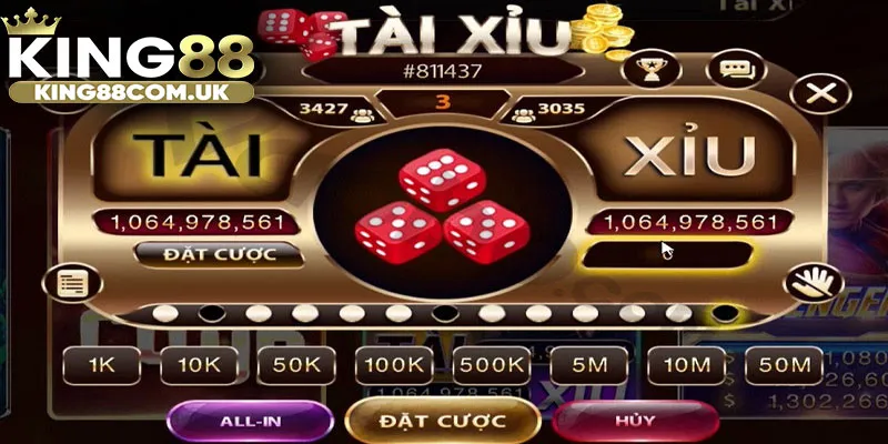 Những lý do giúp Tài Xỉu KING88 được yêu thích